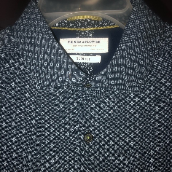 Brand New Mens Long Sleeved Oxford Button Up Shirt - Picture 1 of 1